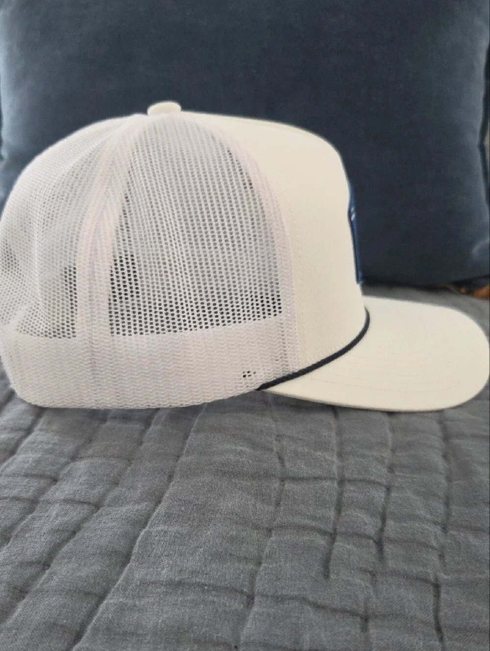 Dallas Cowboys White Trucker Hat